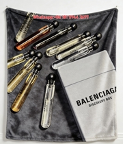 Balenciaga Discovery Box Print Flannel Sofa Throw Blanket Premium Couch Cover BA373